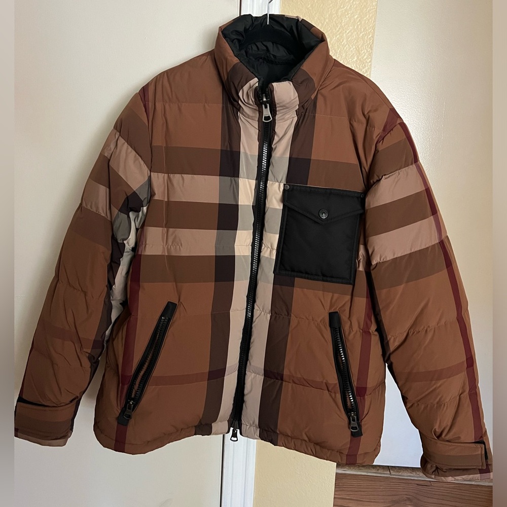 Burberry Reversible checked Puffer Jacket